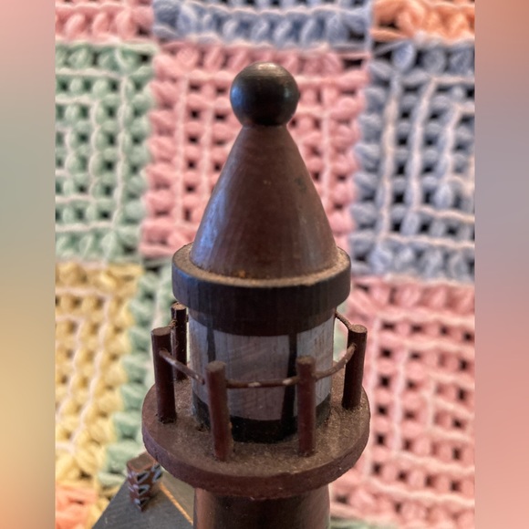 Wood Seaside Lighthouse Decor - Picture 8 of 16